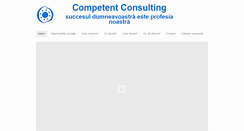 Desktop Screenshot of competent.ro